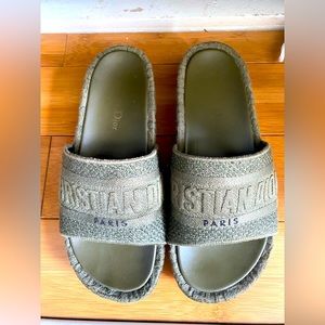 Dior platform sandal